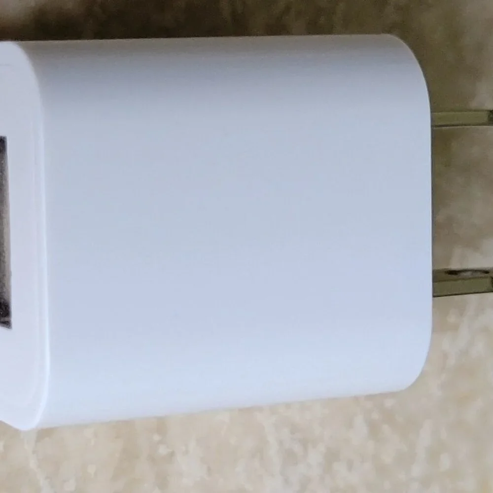 USB Wall Charger Adapter for Cell Phones - White